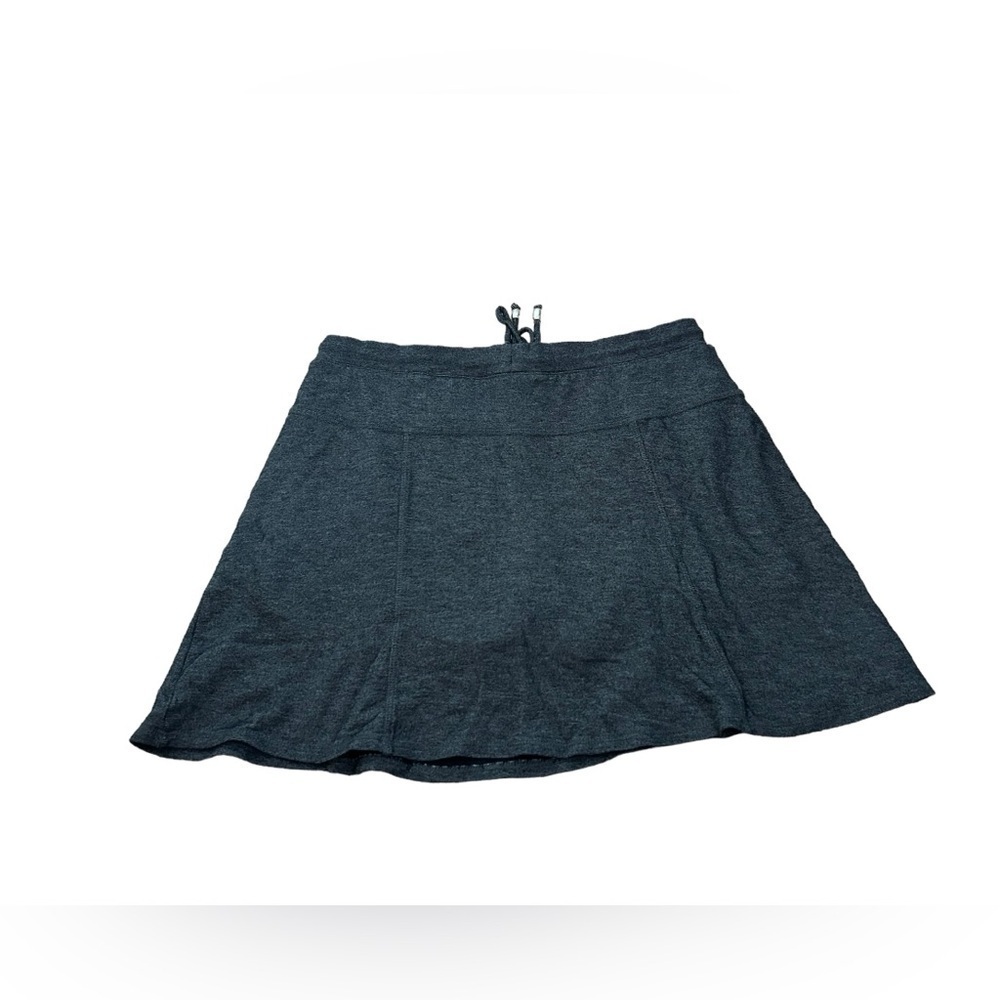 ♥️Green Tea Black Charcoal Textured Knit Skort Super Soft Women’s Size Small - Picture 2 of 8